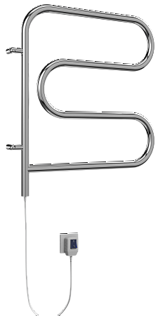 Электро 25 F-обр 500х500 поворотный Полотенцесушитель  TERMINUS Петропавловск-Камчатский - фото 1