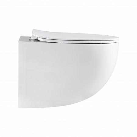 Подвесной унитаз безободковый Terminus Енисей Монолит 560х390 белый Петропавловск-Камчатский - фото 4