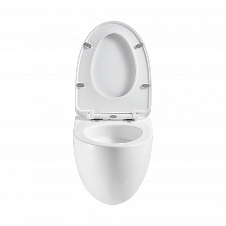 Подвесной унитаз безободковый Terminus Енисей Монолит 560х390 белый Петропавловск-Камчатский - фото 5