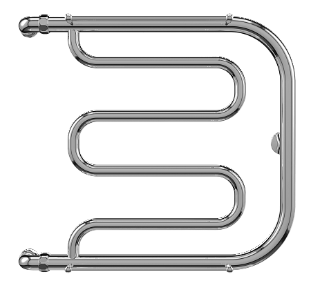 Фокстрот AISI 32х2 600х700 Полотенцесушитель  TERMINUS Петропавловск-Камчатский - фото 2
